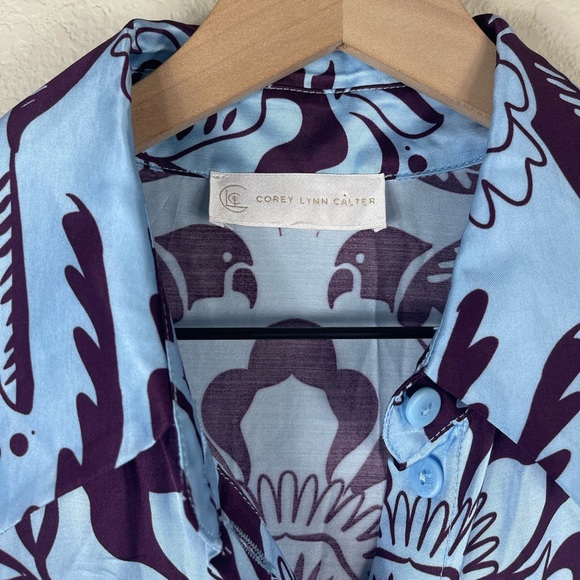 Anthropologie Corey Lynn Calter Sleeveless Shirt Dress Size Large - Picture 11 of 14